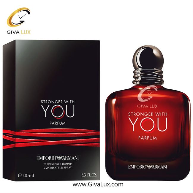  پرفیوم مردانه اورجینال مدل Giorgio Armani Emporio Armani Stronger With You Parfum | جورجیو آرمانی امپریو آرمانی استرانگر ویت یو پرفیوم حجم  100 میل